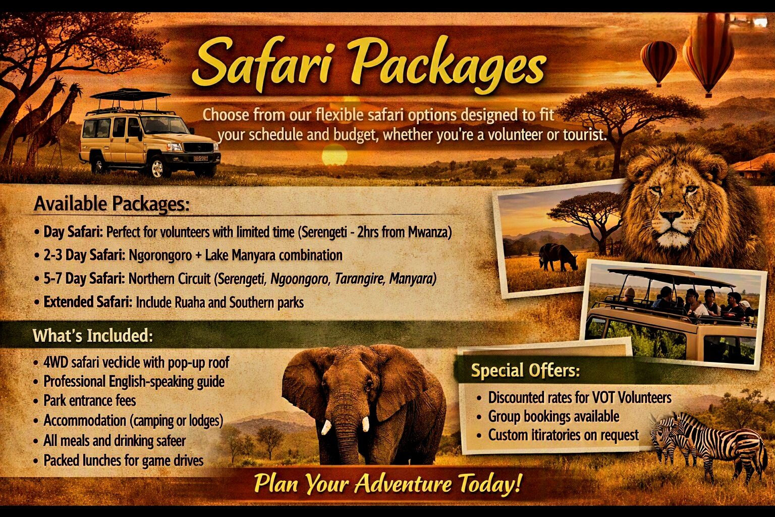 Safari Packages